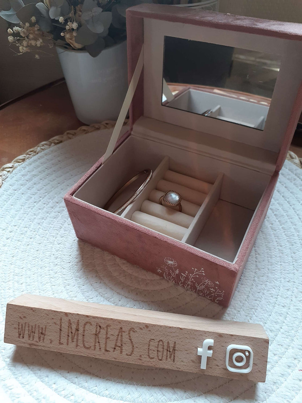 Miniature : Coffret à bijoux personnalisé
