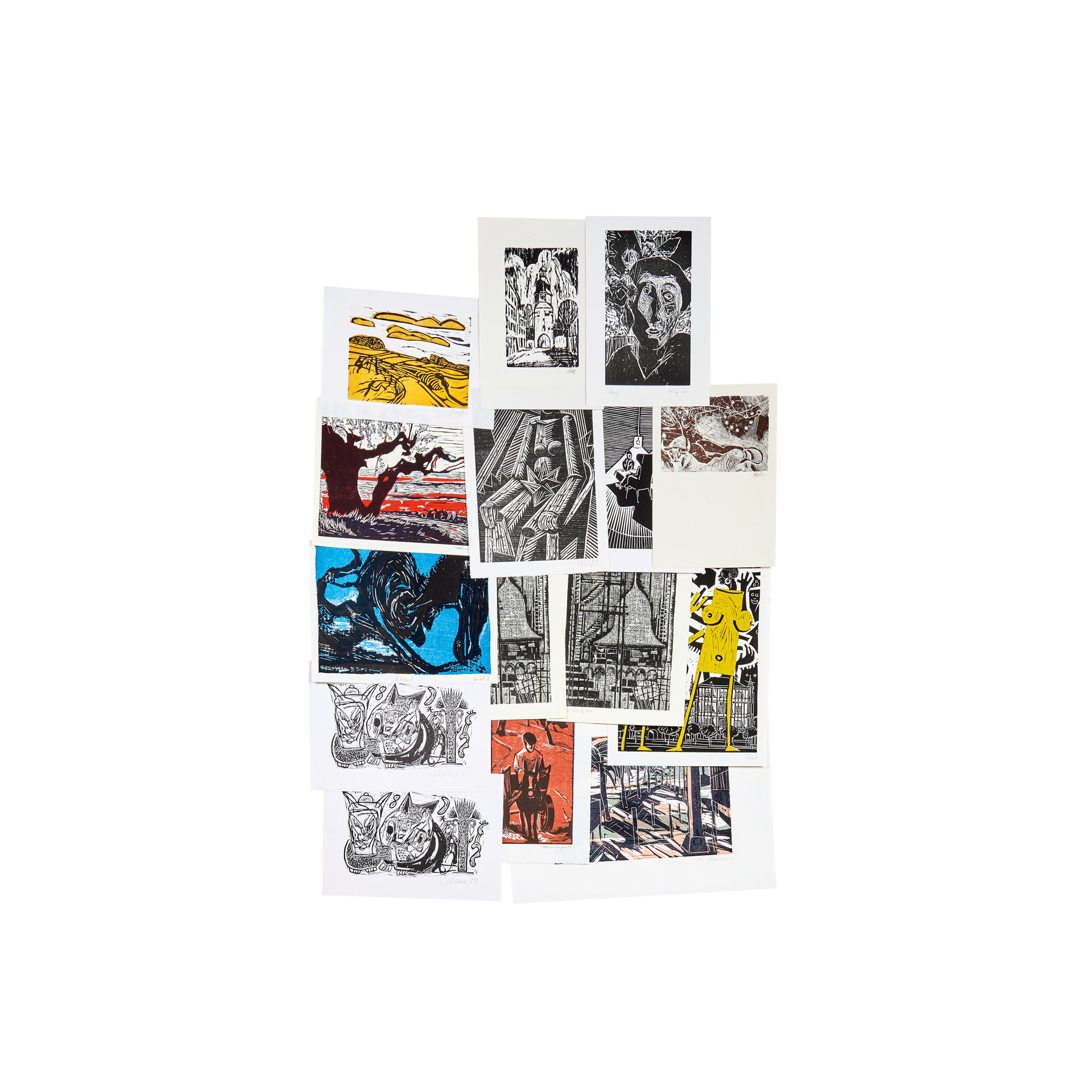 15 Jahresgaben des Kunstvereins Coburg 1993 bis 2008