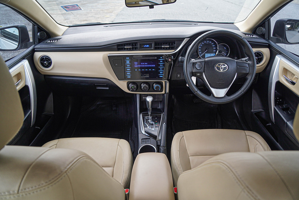 Thumbnail: Toyota Altis 1.6G 2017 สีเทา