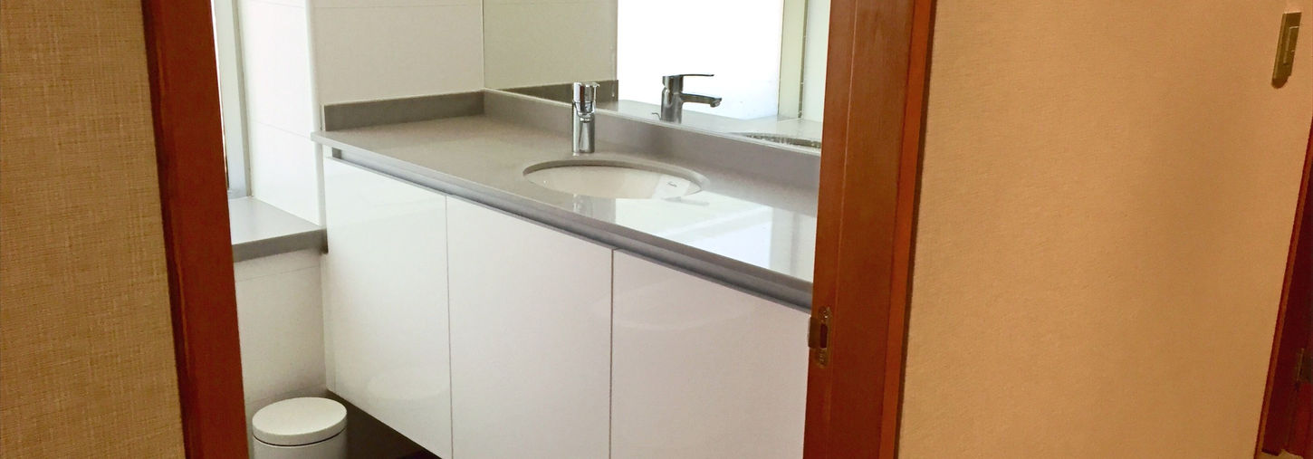 VANITORIO BLANCO ALTO BRILLO