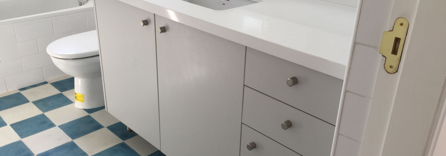 VANITORIA MELAMINA EGGER GRIS PERLA