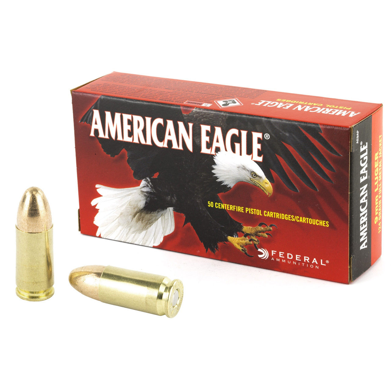 9mm Federal American Eagle, 124 grain