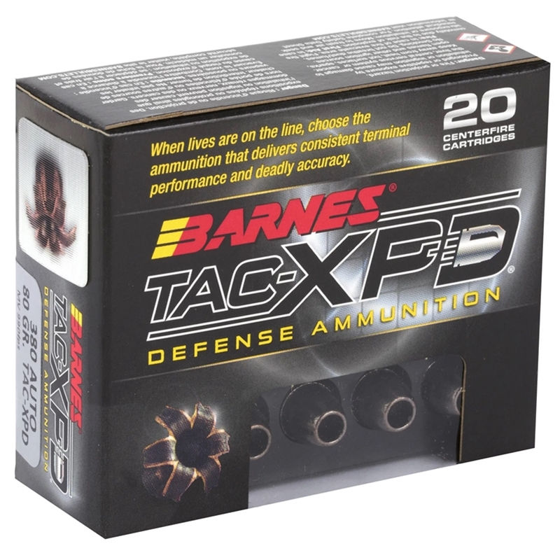 .380 Barnes Tac-X PD, 80 grain