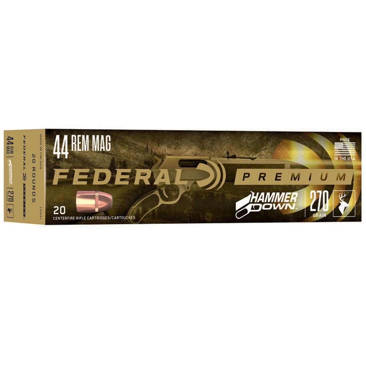 .44 Federal HammerDown, 270 grain