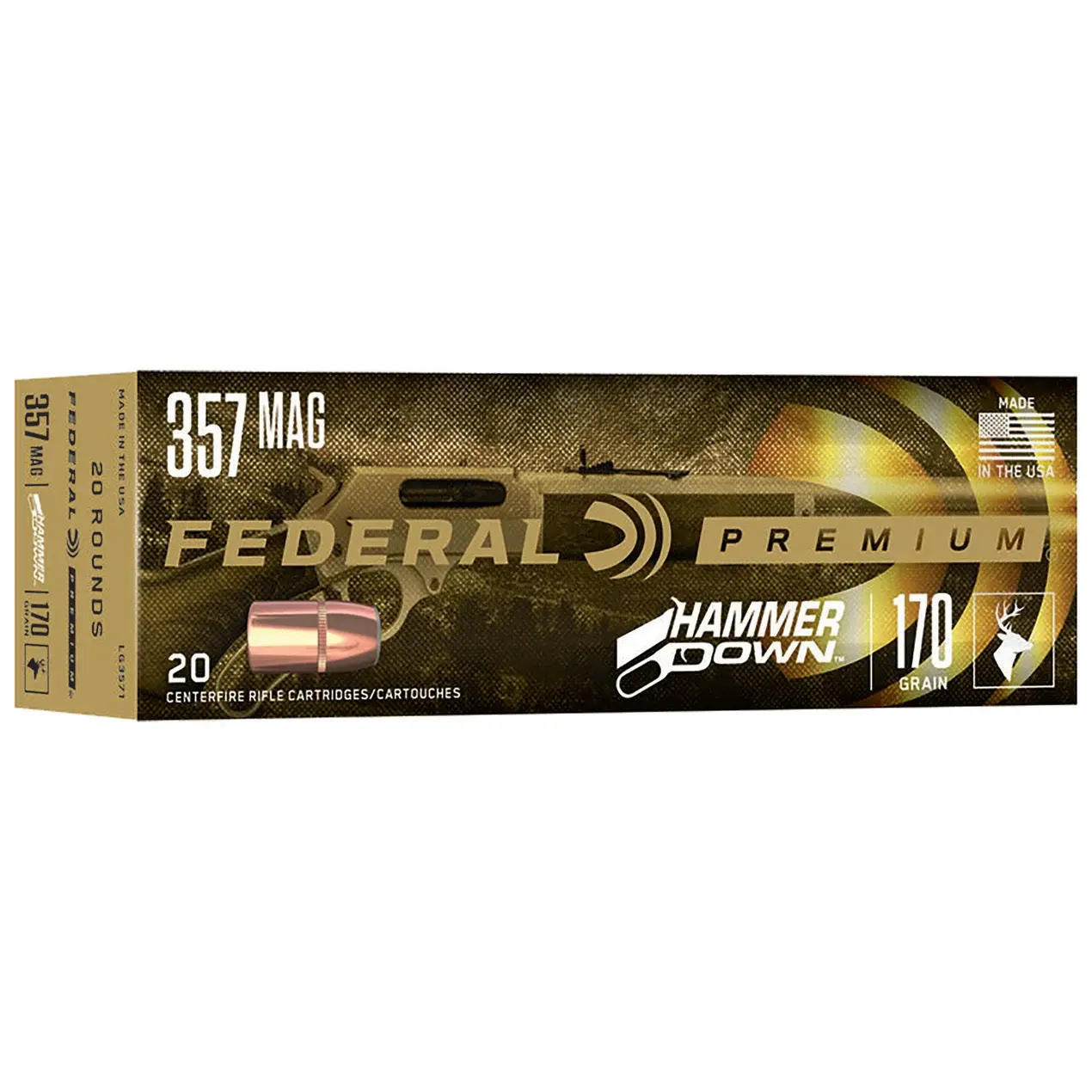 .357 Federal Hammer Down, 170 grain