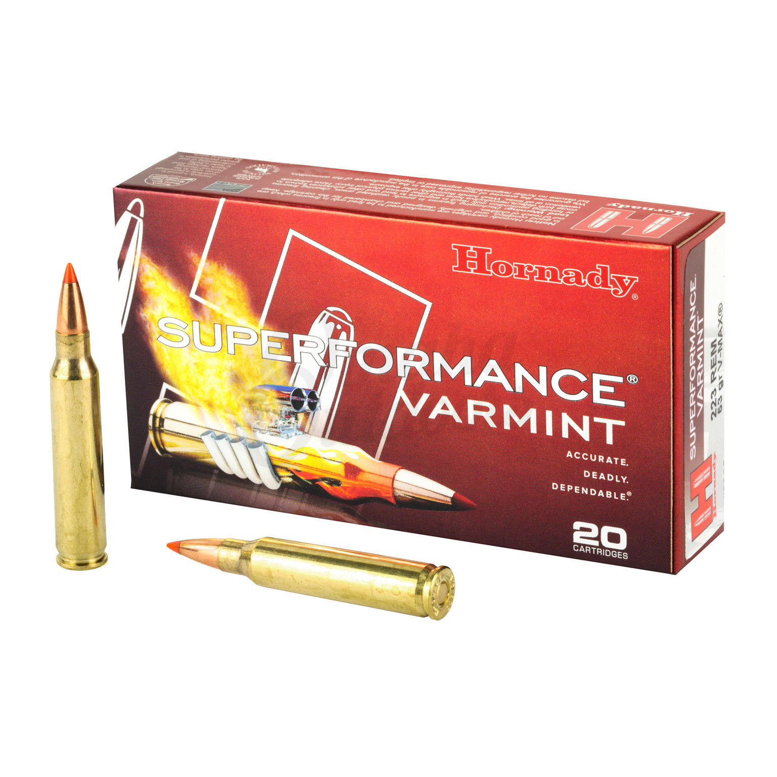 .223 Hornady Superformance, 53 grain