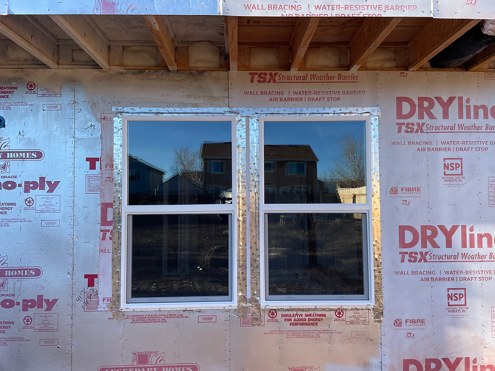 New windows installed with exterior home carpentry services