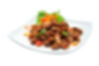 孜然羊肉 Agneau sauté aux cumins pimenté