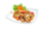 溜肥肠 Tripe de porc sauté aus poivrons