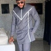 African Outfit in Cotton, Satin or Silk