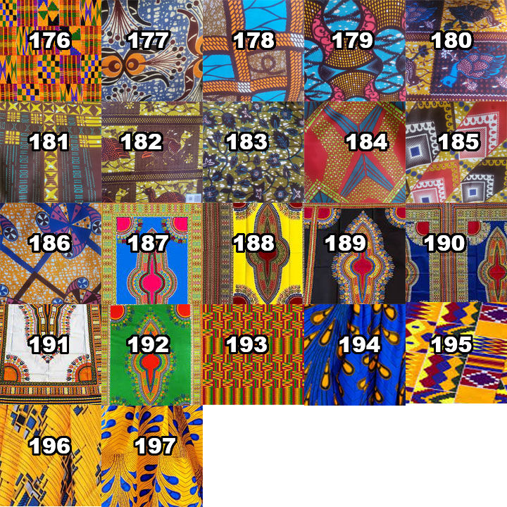 Thumbnail: Ankara African Outfit in Cotton, Satin or Silk Dashiki