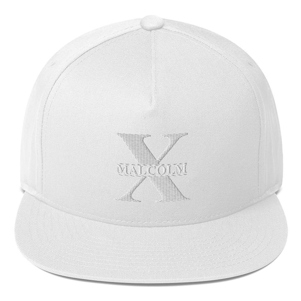 Thumbnail: Malcolm X Flat Bill Cap