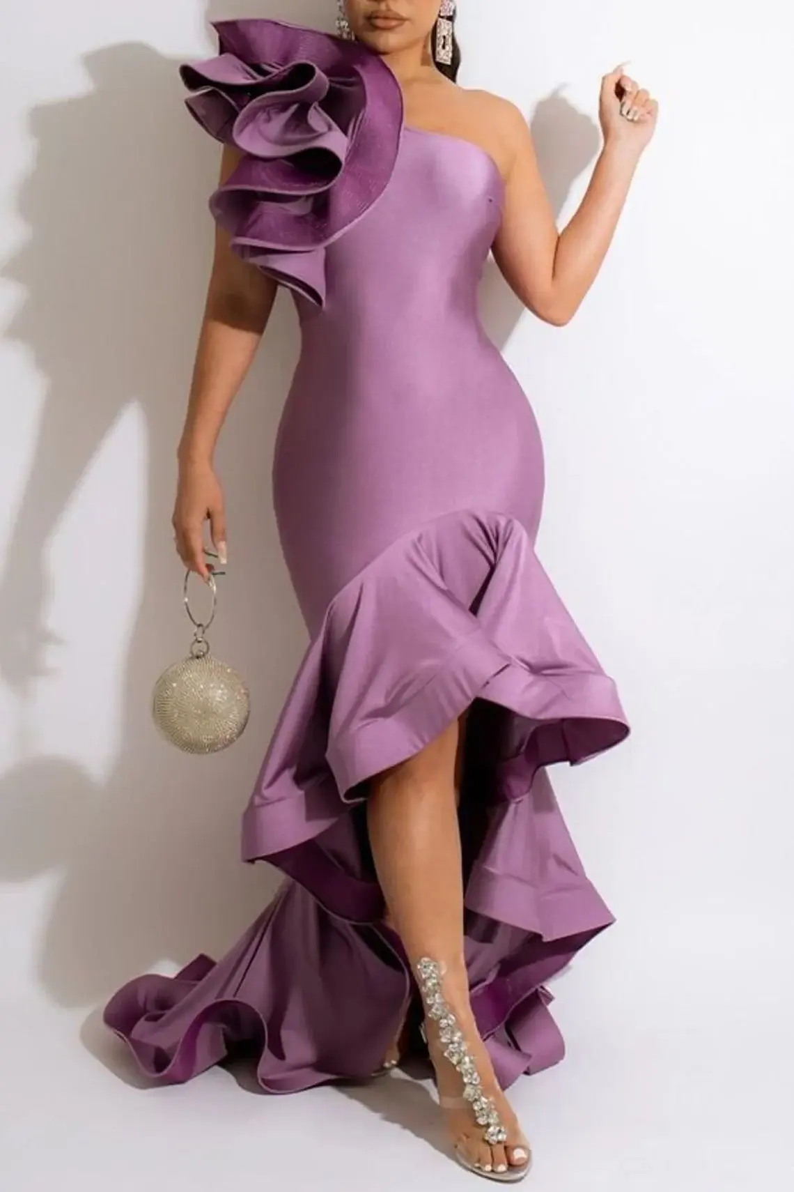 Genuine Silk Custom Made African Dress for Women