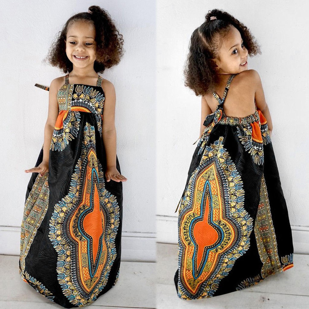 African Girls  Ankara Dress in Cotton, Satin or Silk