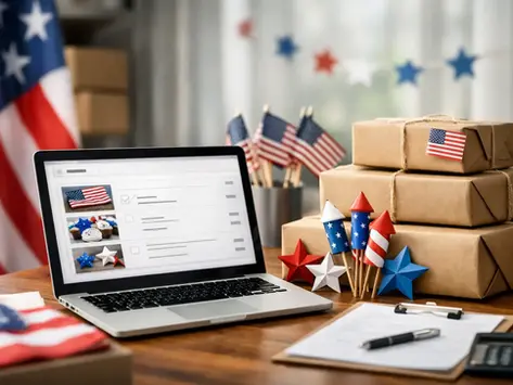 Fourth of July Order Example That Works