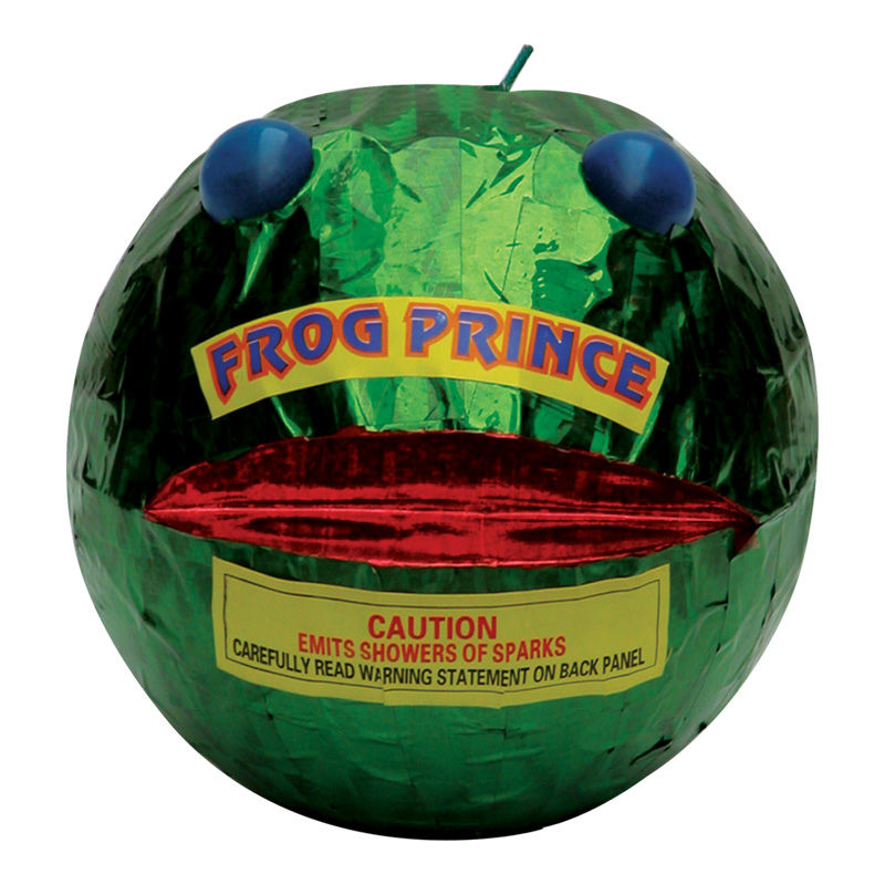 Shop the Frog Prince firework fountain from the Fireworks Store Online.