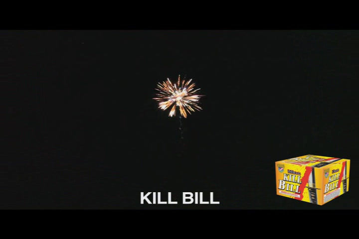 Miniatura: Watch Kill Bill, a 18 shot fireworks cake video.
