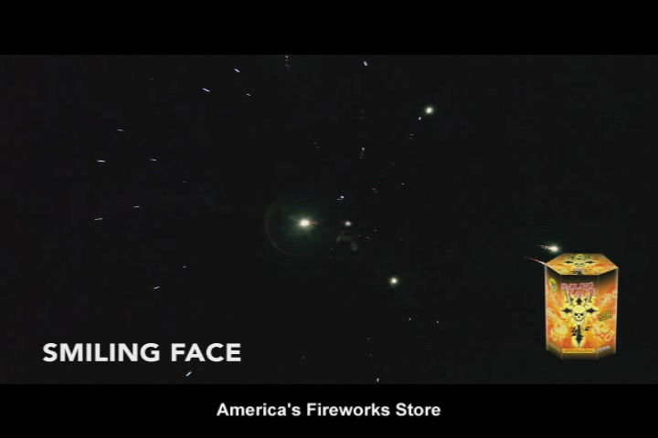 Miniatura: Smiling From Ear to Ear rocket fireworks video.