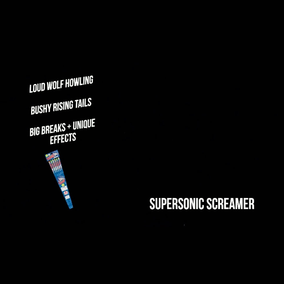 Thumbnail: demo of the supersonic screamer large stick rocket