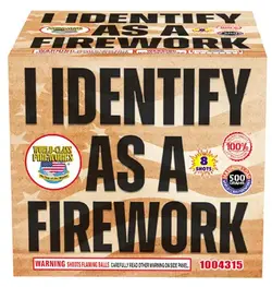 500g Fireworks Cake