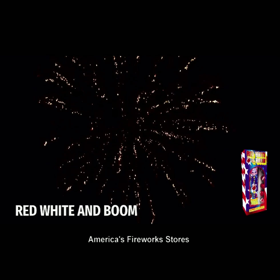 Red White and Boom Artillery Shell Demo