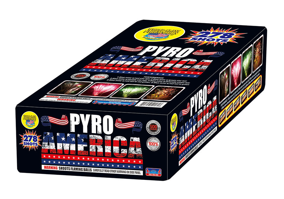 Pyro America 500g Shot Cake