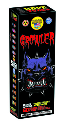 Growler Fireworks Artillery Shells