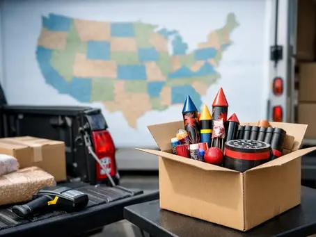 Which States Allow Fireworks Delivery?