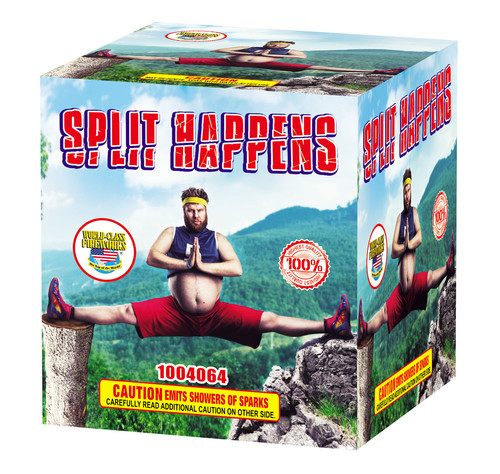 Split Happens - Safe and Sane Fireworks Fountain