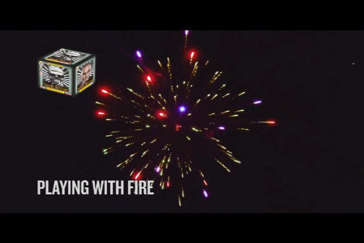 Miniatura: Watch Playing With Fire, a 30 shot fireworks cake video.