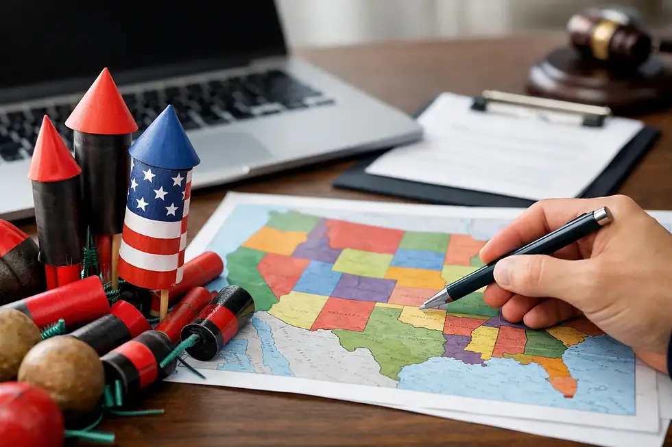 Order Fireworks by State Without Guesswork