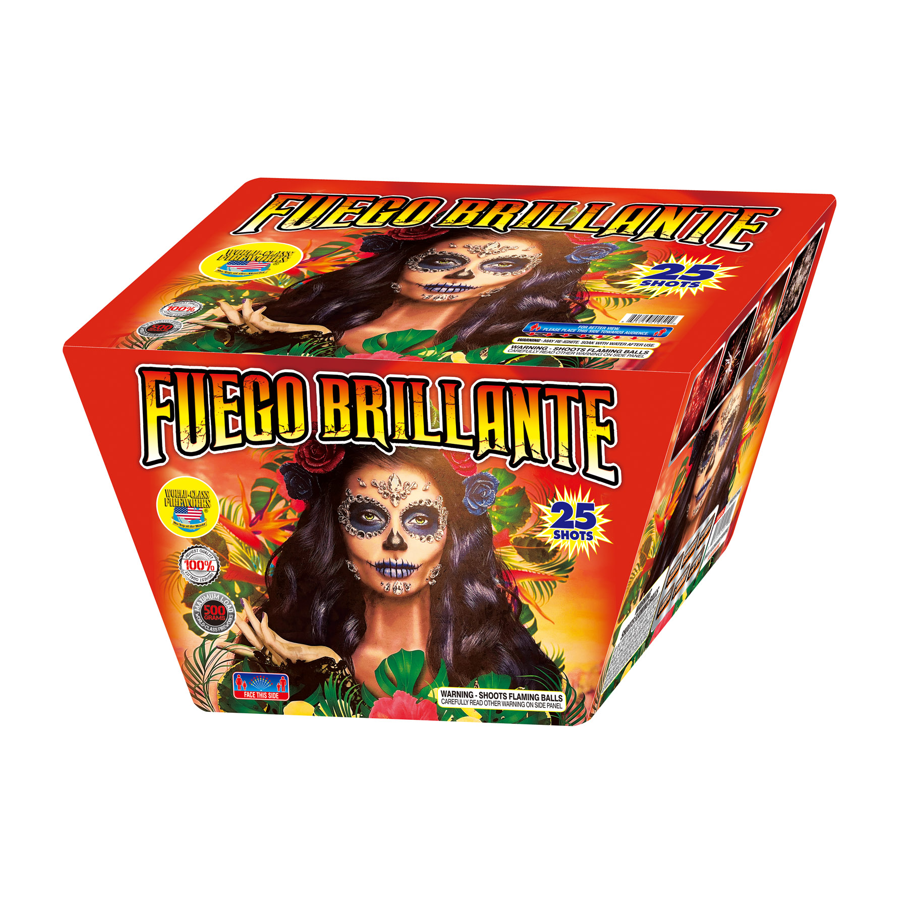 Fuego Brillante Shot Cake