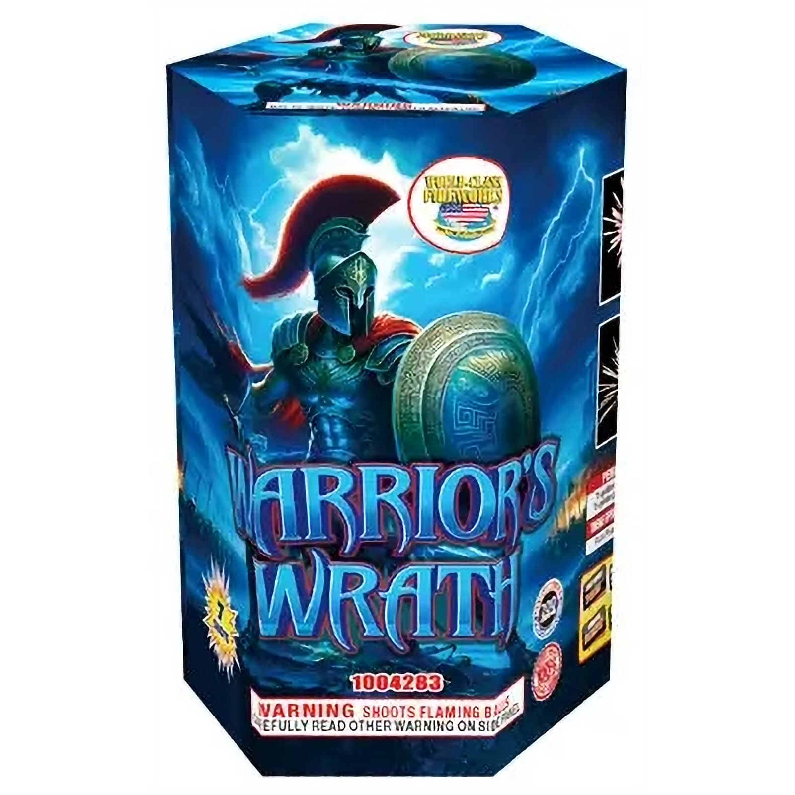 Warriors Wrath - 200 Gram Repeater Fireworks Cake