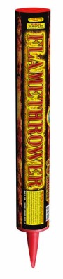 Compare the Flame Thrower Roman Candle