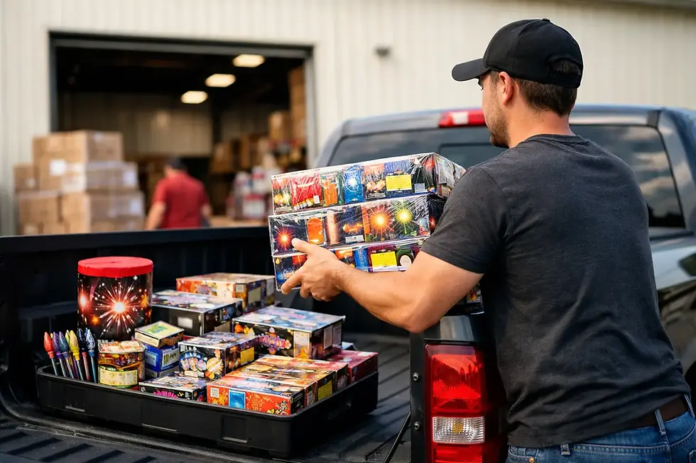 Fireworks Warehouse Pickup Made Easy