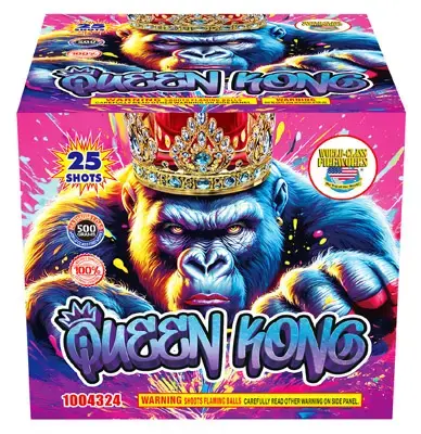 Here comes Queen Kong from the Fireworks Stores Online.