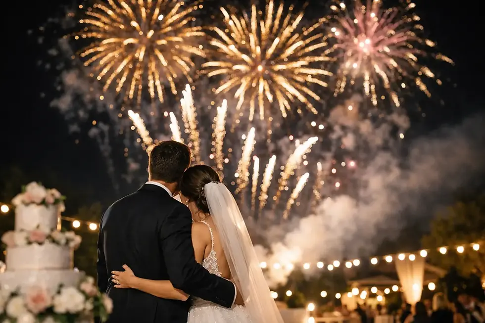 Best Fireworks for Weddings That Wow