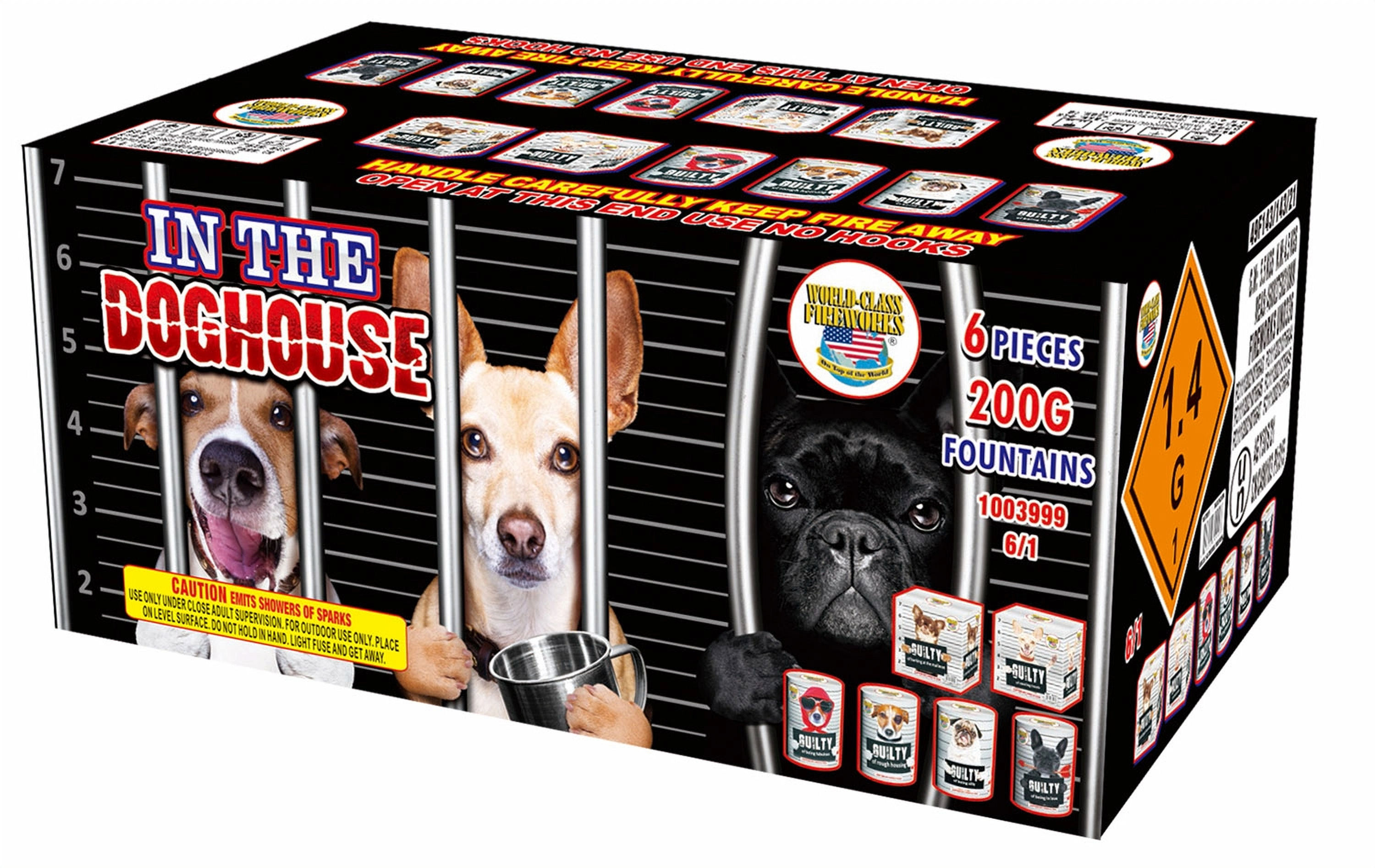 In The Doghouse - Top Selling Fireworks Fountains