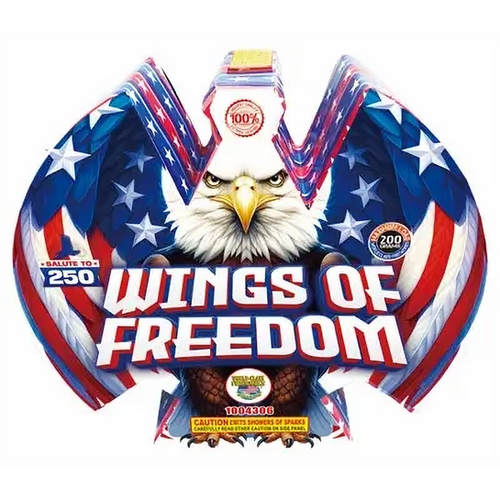 Wings of Freedom Fountain Firework