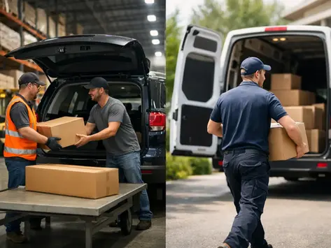 Warehouse Pickup Versus Delivery