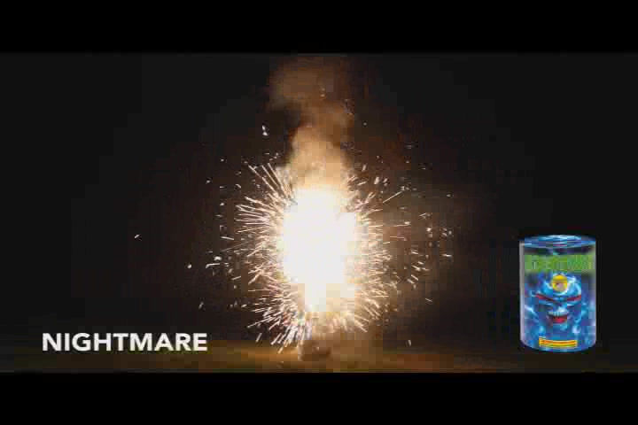 Smoking hot effects, longest lasting fireworks devices.