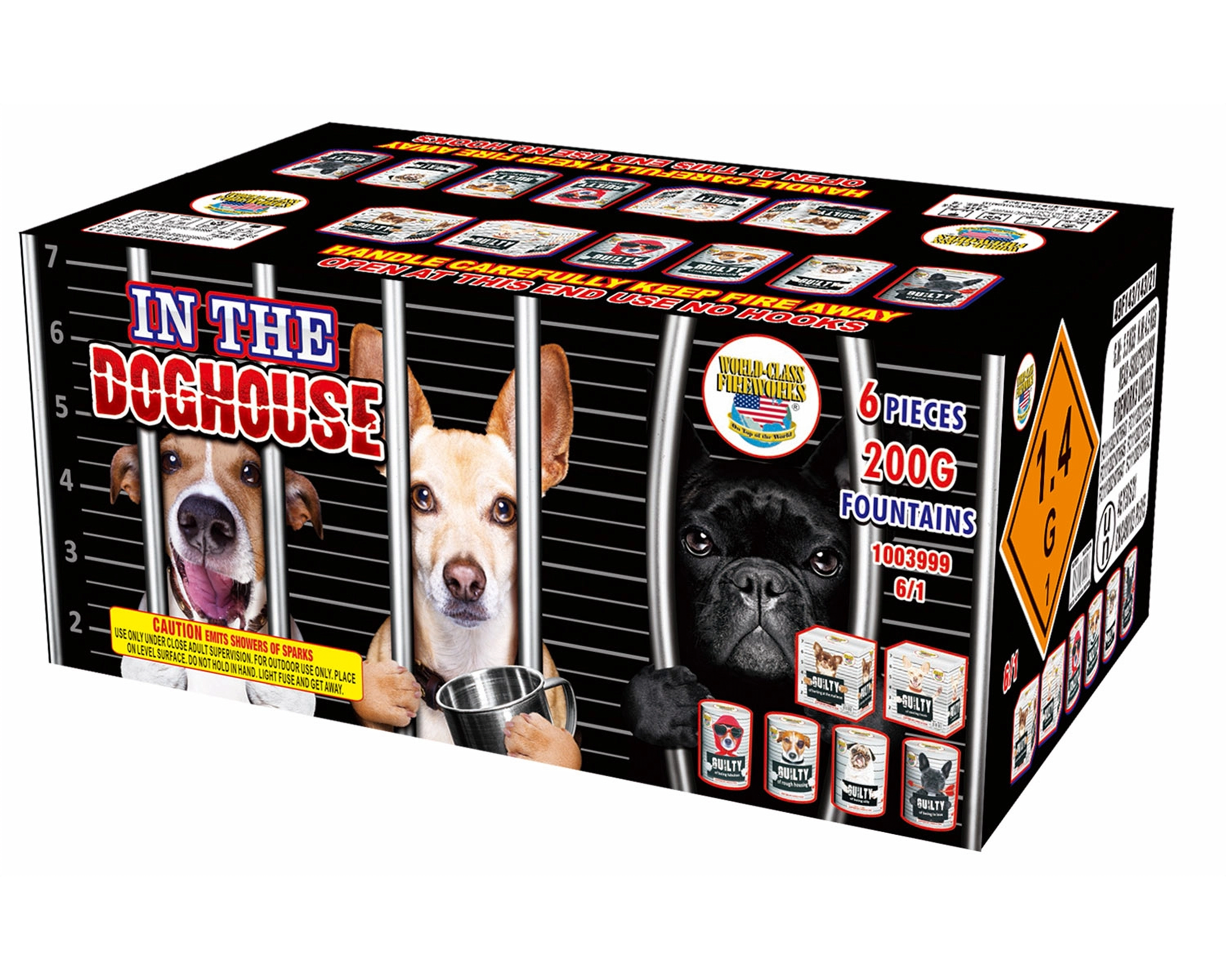 In The Doghouse - Top Selling Fireworks Fountains
