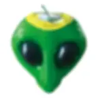 Alien Fireworks Fountain 200 Gram Blue and White Effects