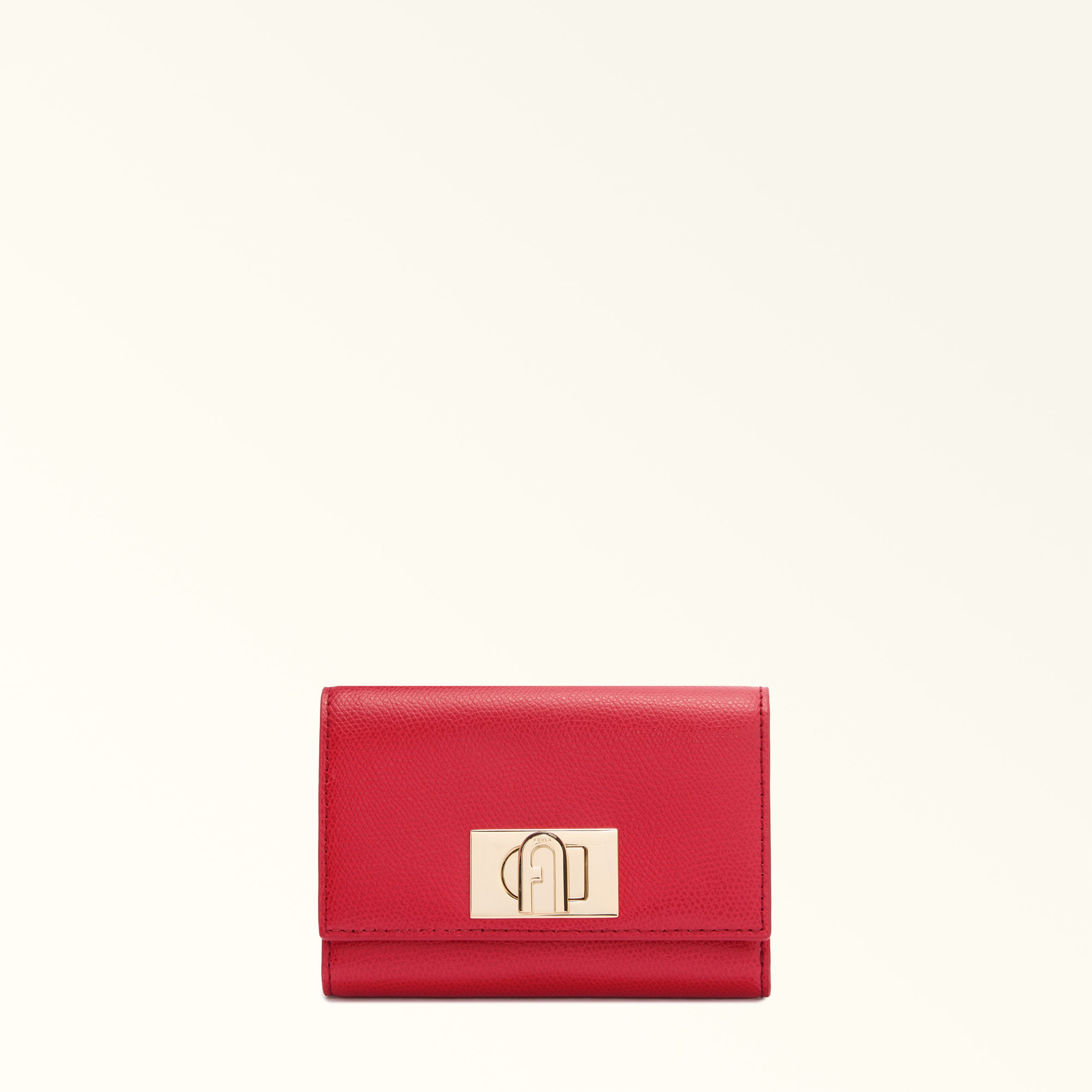 FURLA 1927 M COMPACT WALLET - RUBY