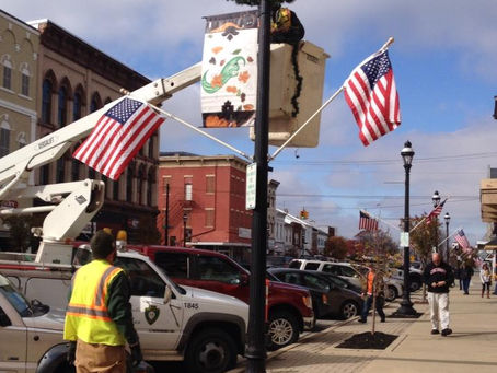 Decking the Streets of Downtown for the Holidays!