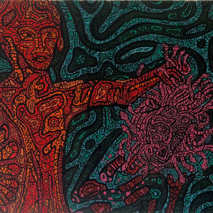 Perseu segurando a cabeça da medusa