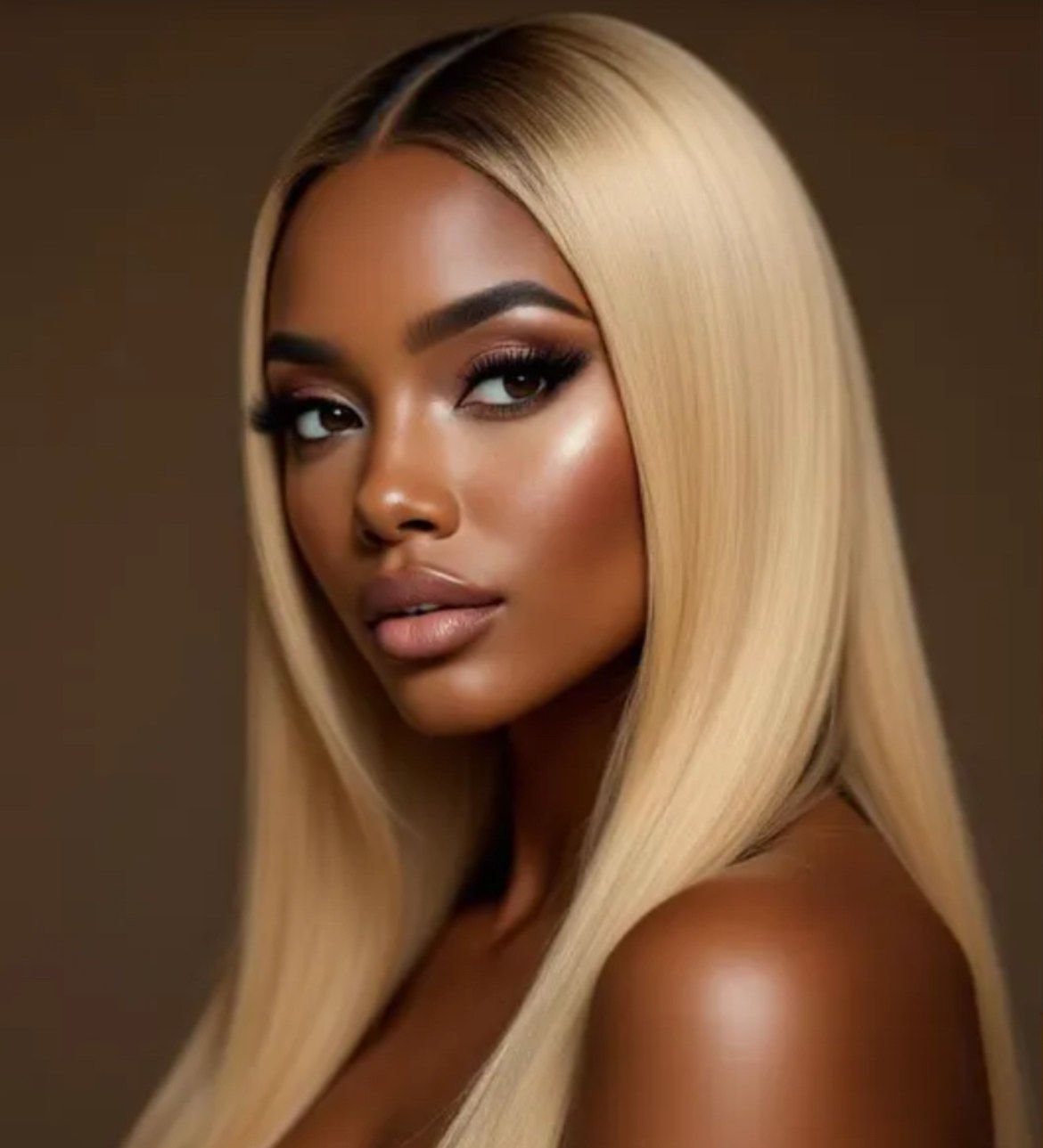 Blonde Glueless Wig