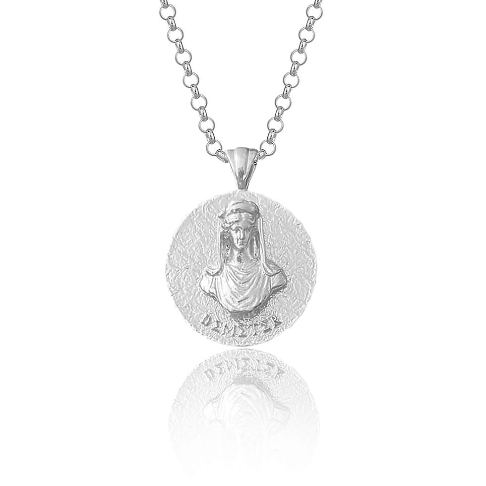 Thumbnail: Demeter Silver Necklace - Ancient Greek Goddess of Harvest and Agriculture