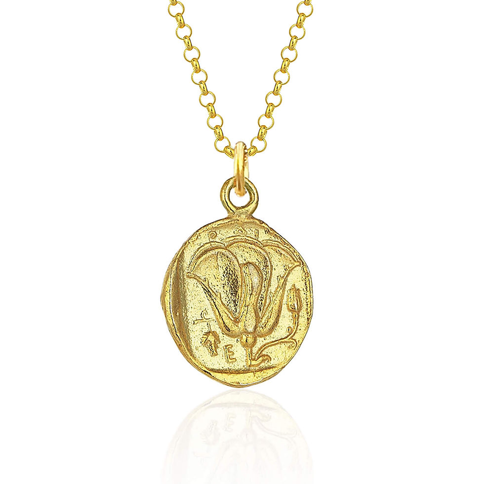 Helios Necklace (God of Sun) | Museum Quality Replica of an Ancient Greek Coin