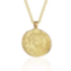 Byzantine Silver Medallion Necklace – Emperor Theophilos